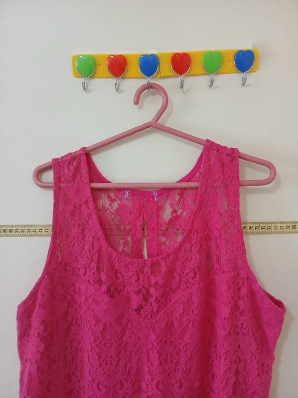 Vestido Rosa Tam. GG - Imagem 3