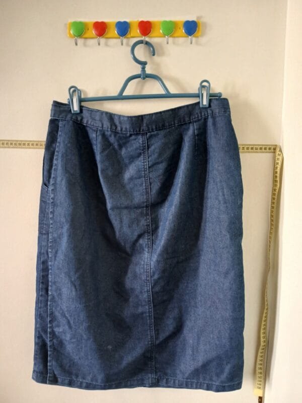Saia jeans tipo envelope tam 44 - Imagem 2