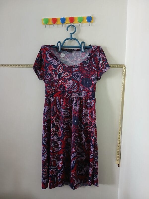 Vestido estampado floral Tam P