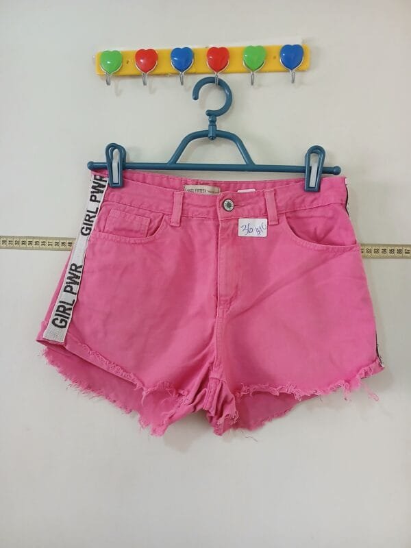 Shorts rosa Tam 36