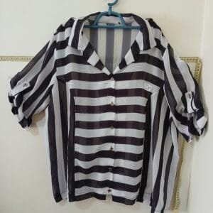 Camisa  em crepe Tam G1