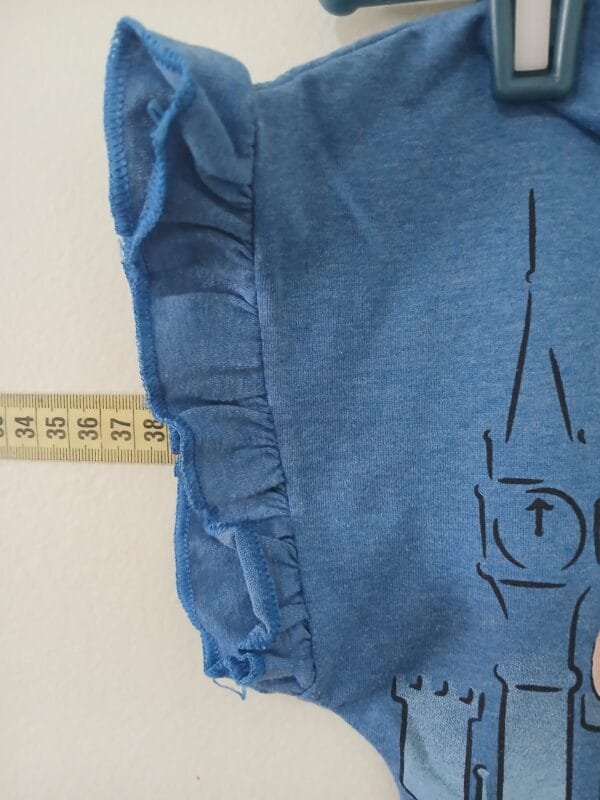 Moda Infantil camiseta azul Tam 10 - Imagem 2