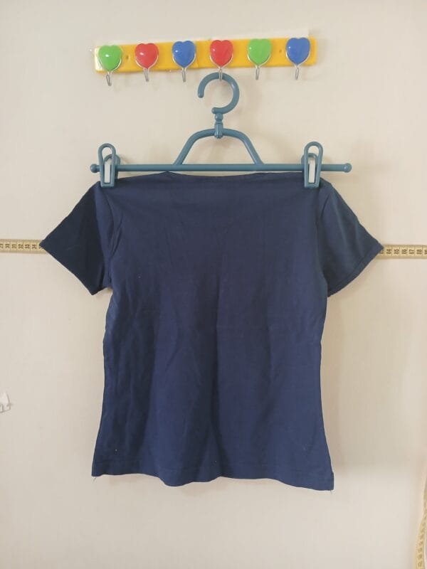 Moda Infantil camiseta azul Tam 8 - Imagem 3