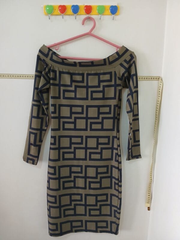 MODA INFANTIL VESTIDO EM MALHA TAM 12 - Imagem 2