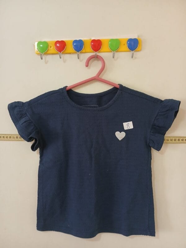 MODA INFANTIL Blusa em malha Tam 8