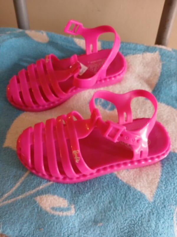 MODA INFANTIL  Sandália  rosa Tam 29 - Imagem 2