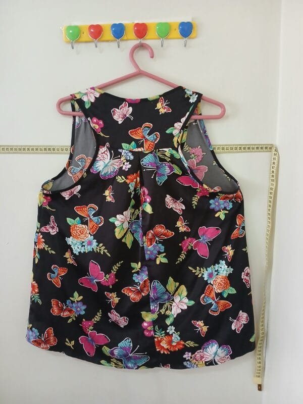 BLUSA FLORIDA EM VISCOSE TAM XG - Imagem 2