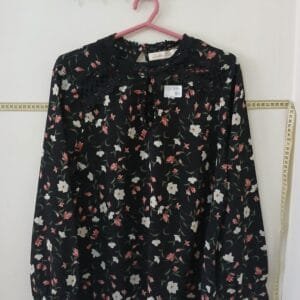 BLUSA PRETA FLORIDA TAM EG