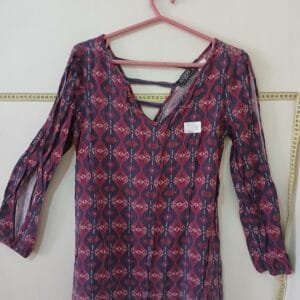 BLUSA EM MALHA ESTAMPADA  TAM G