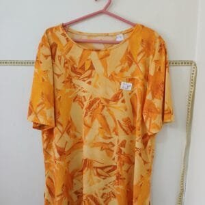 BLUSA EM MALHA FRIA AMARELA TAM G1