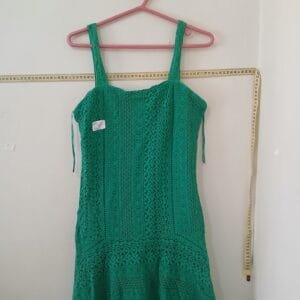 BLUSA VERDE RENDADA TAM M