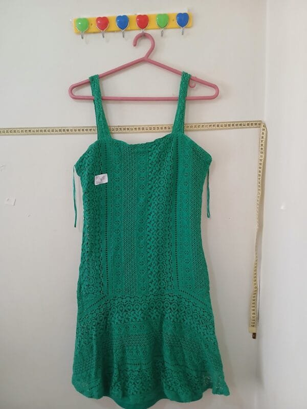 BLUSA VERDE RENDADA TAM M